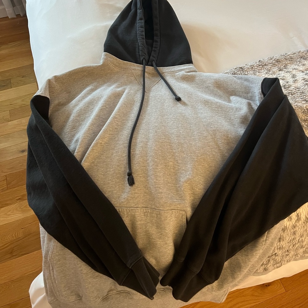 Brandy Melville Oversized Christy Block Color Hoodie